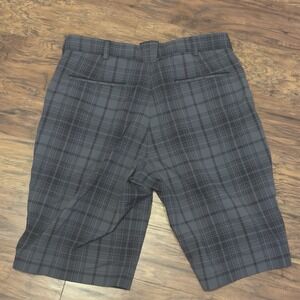 Nike‎ Golf Shorts Dri Fit Tour Performance Plaid Flat Athletic Mens Size 32
